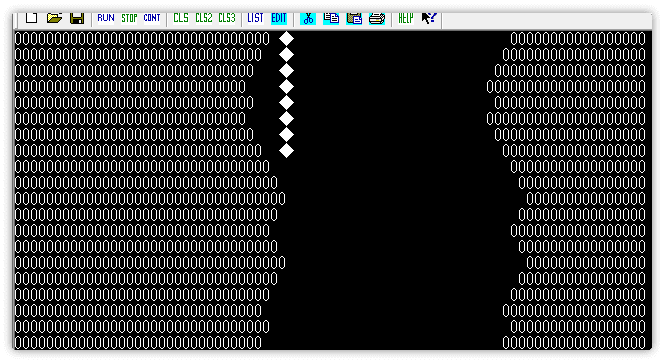 壁がジグザグになる