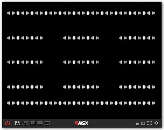 通り道を３つ作った画面