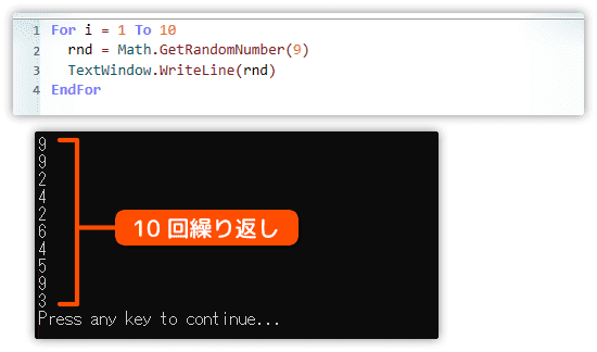 ランダム命令を繰り返し行ってみた