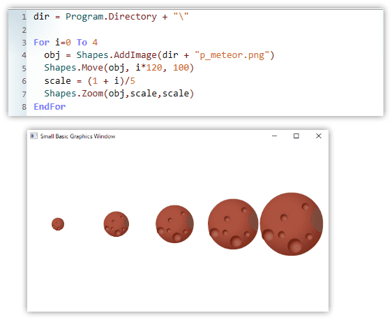 絵を拡縮する方法