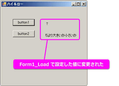 load イベントで初期化